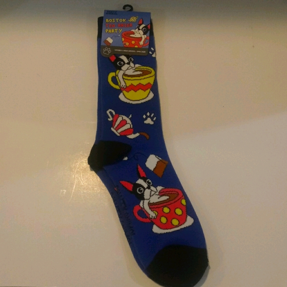 Boston terrier socks